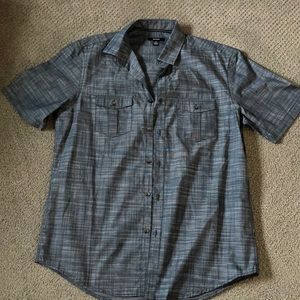 Men’s alfani short sleeve button down